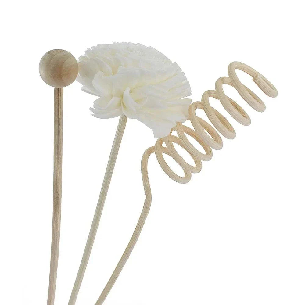 Yeulion Diffuser Sticks with Floral Designs for Aromatherapy and Home Elegance