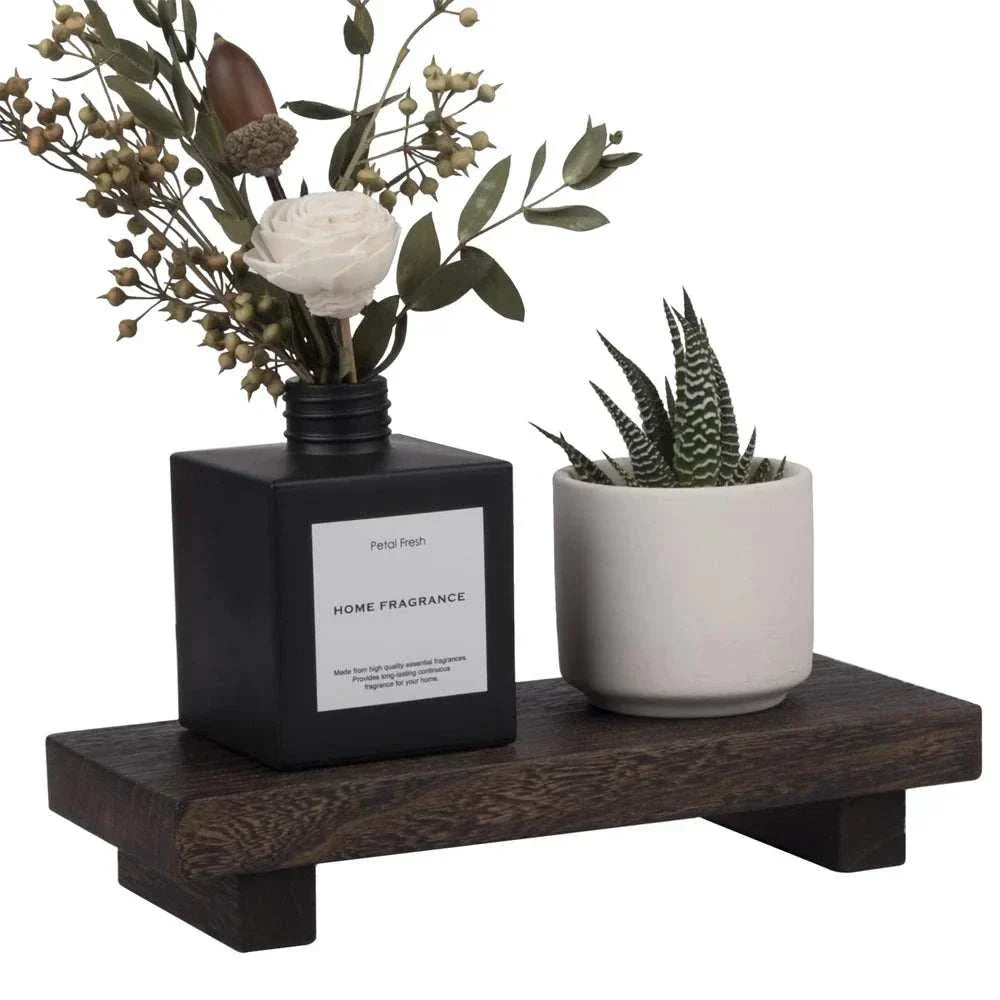 Small Wood Riser for organizing workspace and raising items for ergonomic comfort.