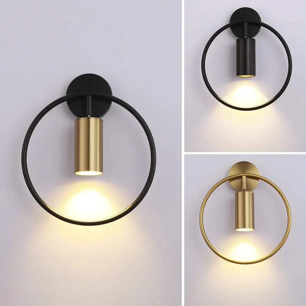 Yao Wall Lamp with sleek circular design and energy-efficient LED lighting.