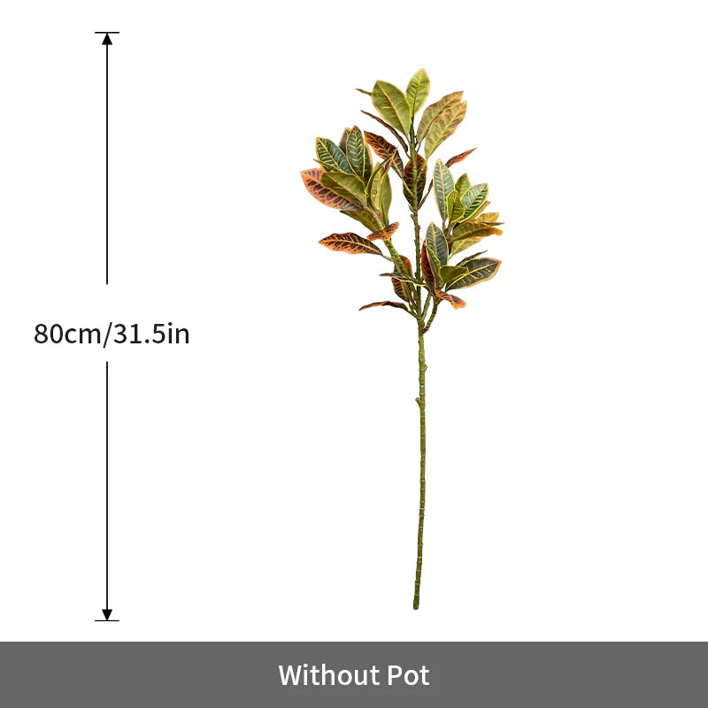 Faux autumn Ficus Plant