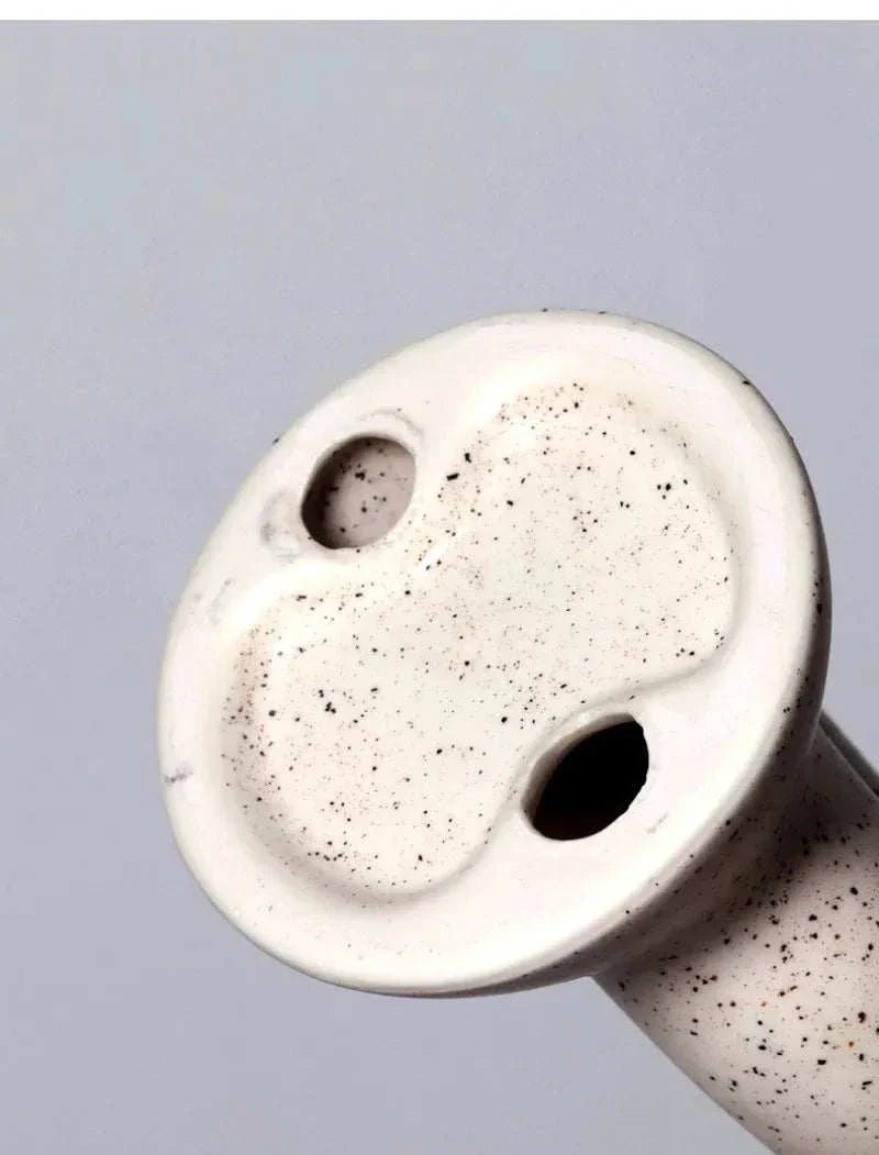 SUKi candle holders, ceramic minimalist design, elegant home decor accessory.