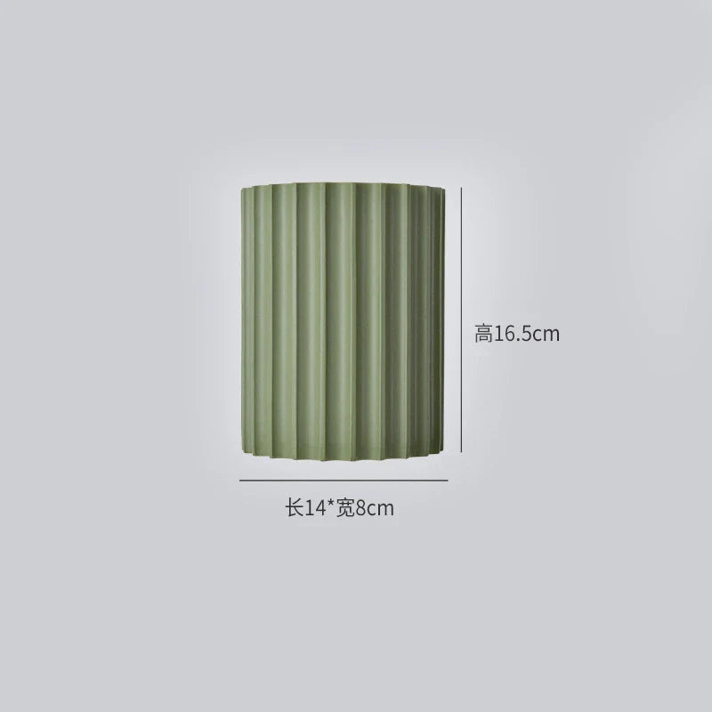 Nordic LED resin wall lamp in grey, energy-efficient contemporary lighting solution.