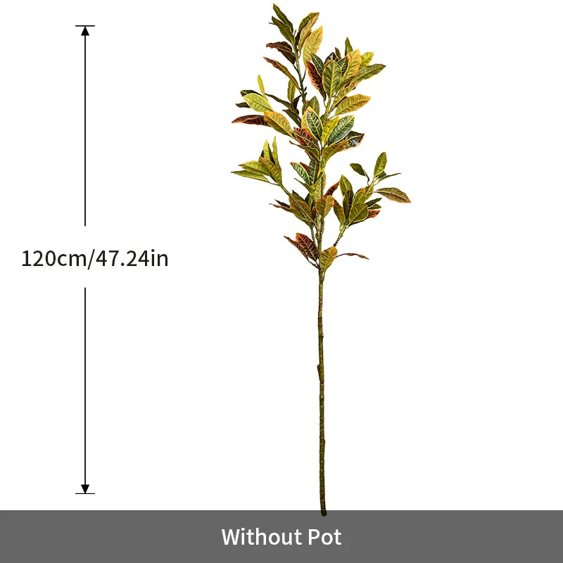 Faux autumn Ficus Plant