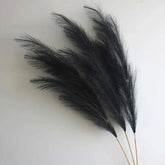 Faux Pampas Grass, 39 inches, artificial flower reed for boho home decor.