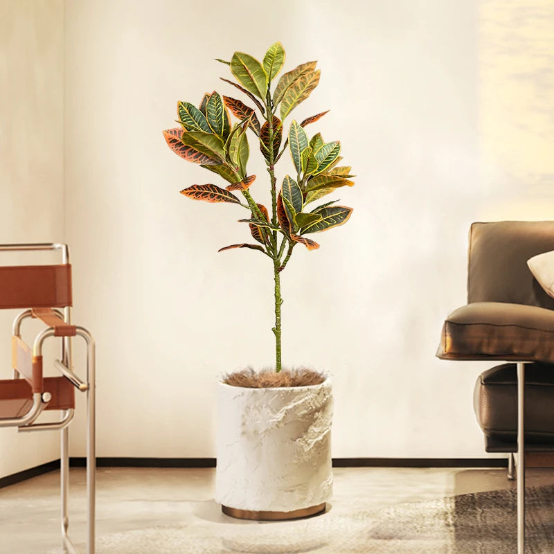 Faux autumn Ficus Plant