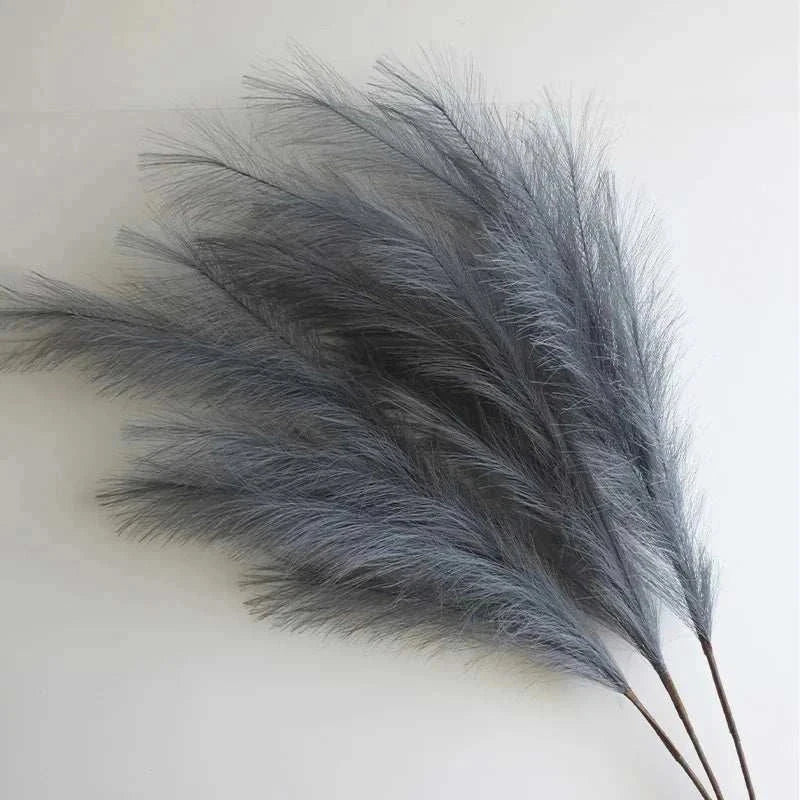 Faux Pampas Grass, 39-inch artificial reed, boho home decor.