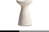 SUKi candle holder, minimalist ceramic design, elegant home decor.