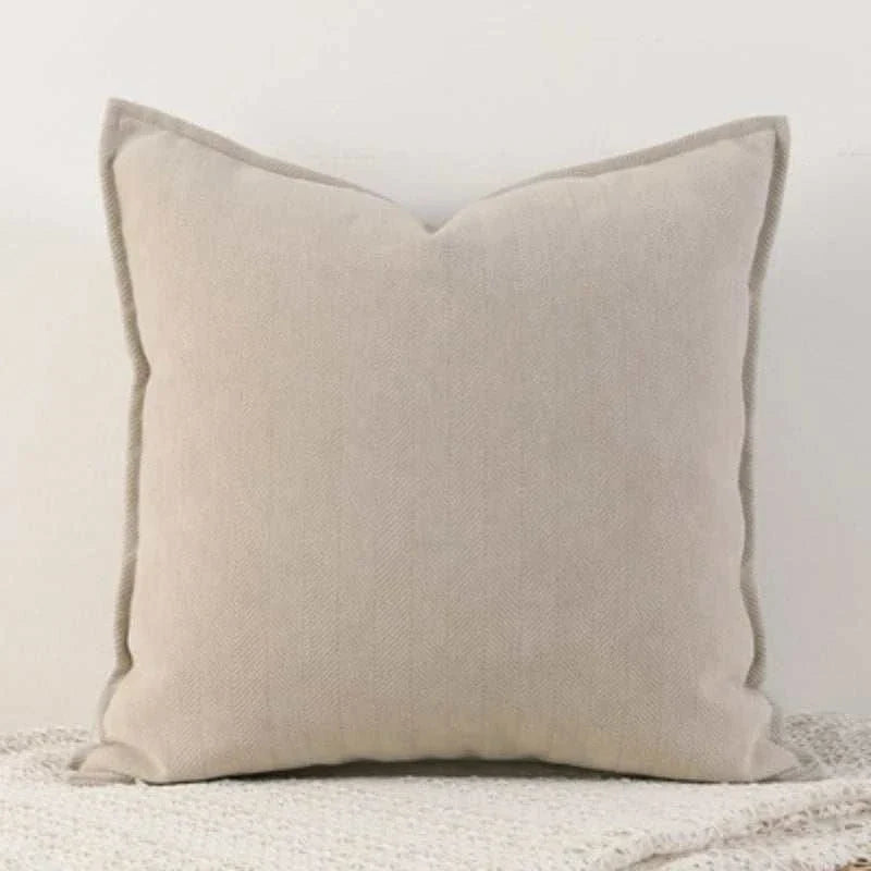 Noori Cushion Covers, 50x50cm, soft beige, luxury home decor accessory.