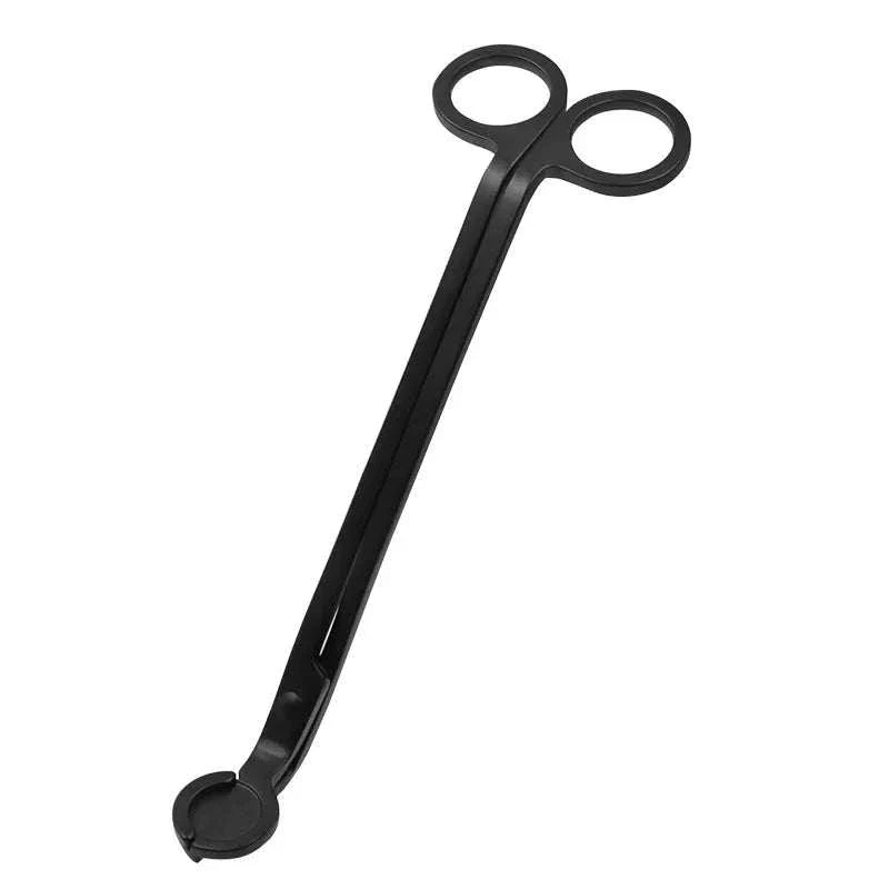 Candle trimmer for precise wick trimming and efficient candle burn.