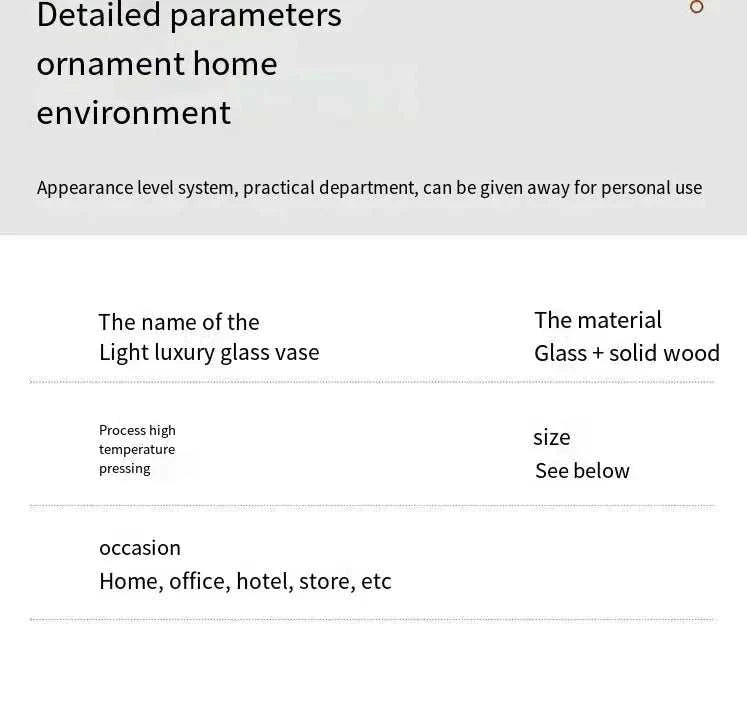 Sphinx Vases crafted from glass and wood for elegant home decor.