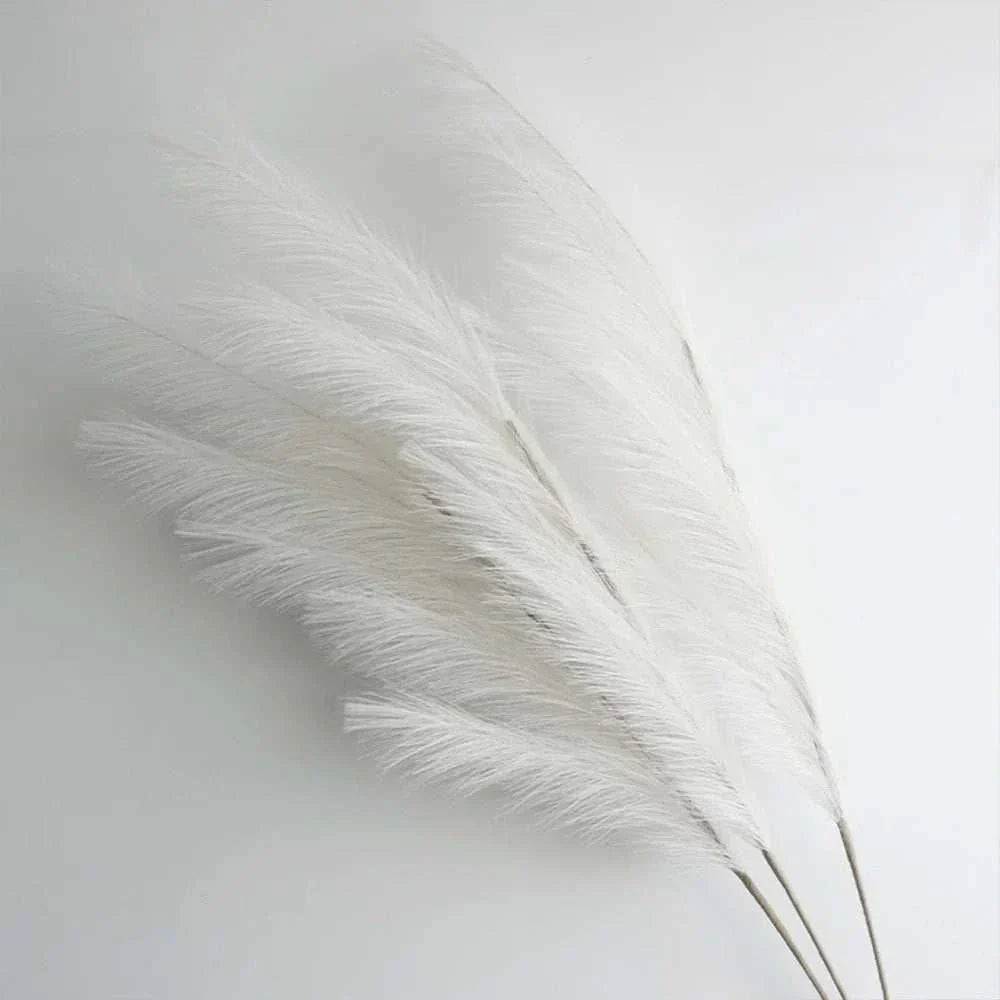 39'' Faux Pampas Grass with boho style for home decor.