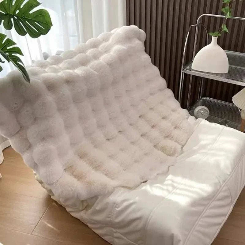 Round soft Wynter rug adding comfort and style to a living space.