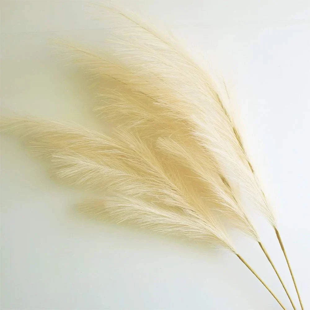 39'' Faux Pampas Grass for boho home decor.