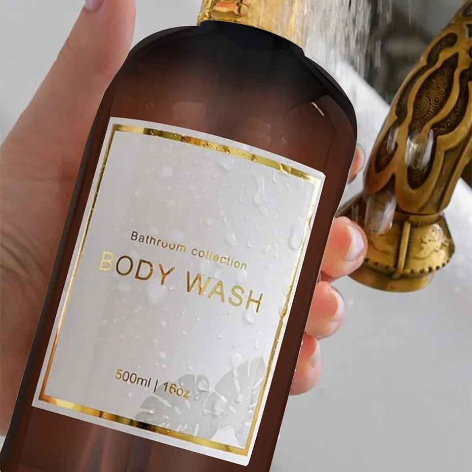 Eco-friendly Raph Bottles for refillable liquid soap.