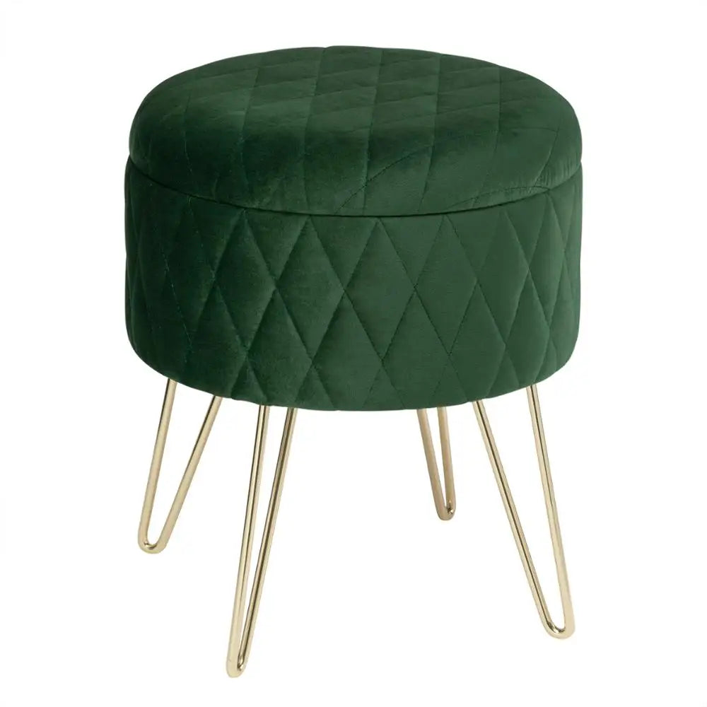 Bouafle Footstool with Lid in sleek design and high-quality materials for stylish storage solution.