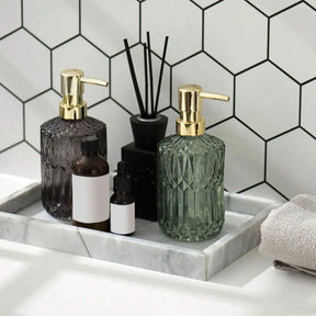 Dina Glass Pump Bottle