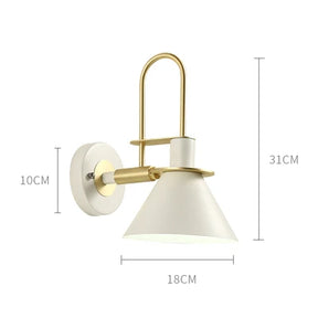 Sleek modern Dexter wall lamp with adjustable arm for customizable lighting.