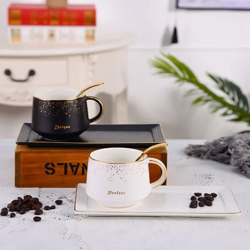 Savoy Ceramic Coffee Cup Set