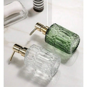 Dina Glass Pump Bottle