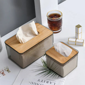 Sïmh Wooden Tissue Box