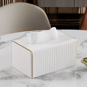 Ribbed Tissue Box