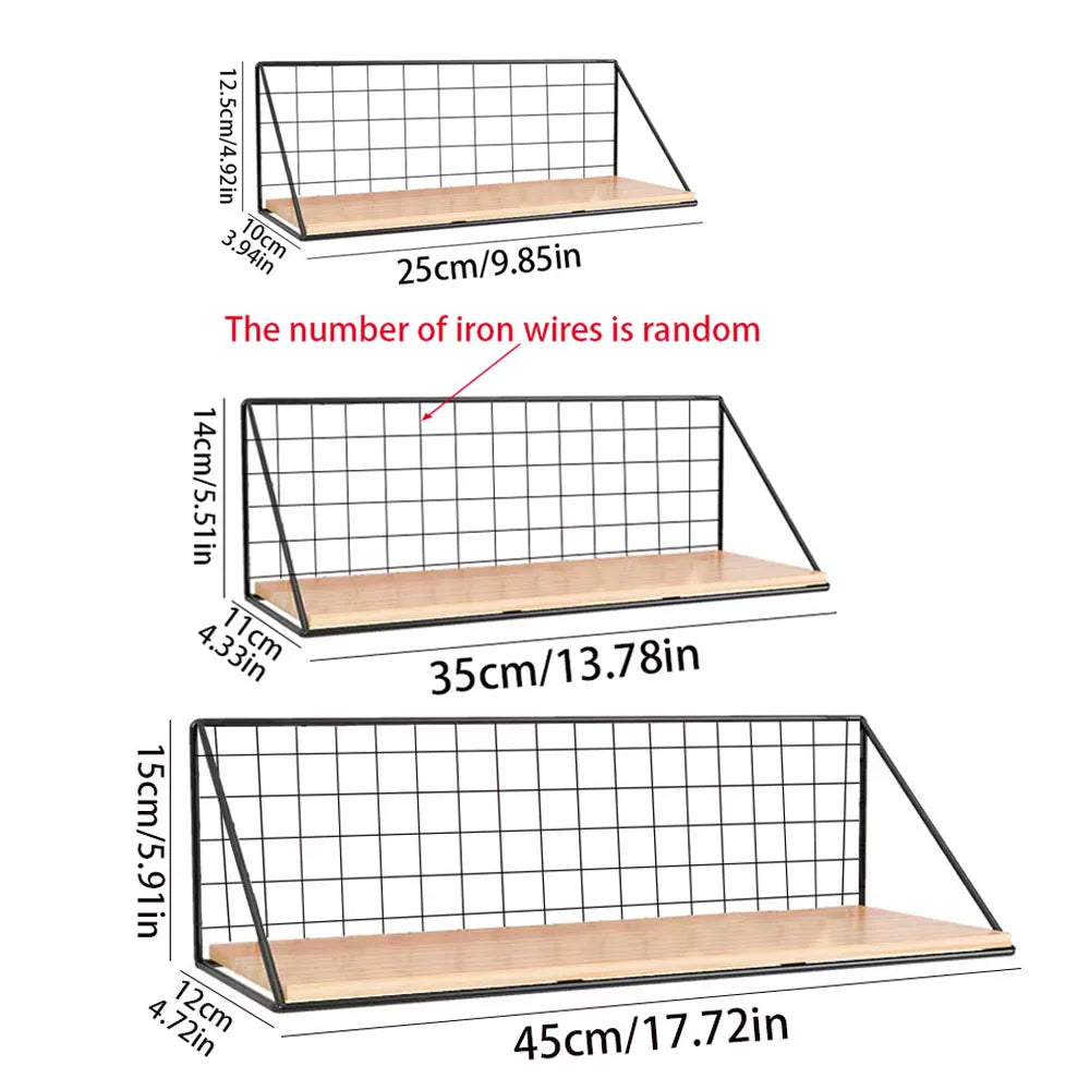 Nouve shelves - innovative basket wall shelves for optimal storage and organization.