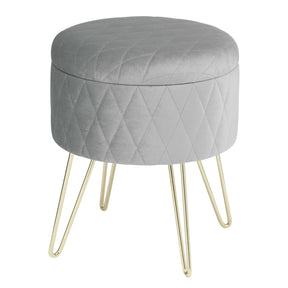 Bouafle Footstool with Lid in sleek design with durable material and storage functionality.